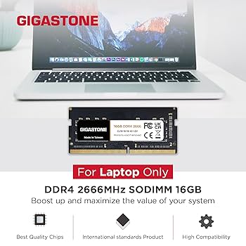 Amazon.co.jp: 【メモリ ノートパソコン専用 DDR4】GIGASTONE