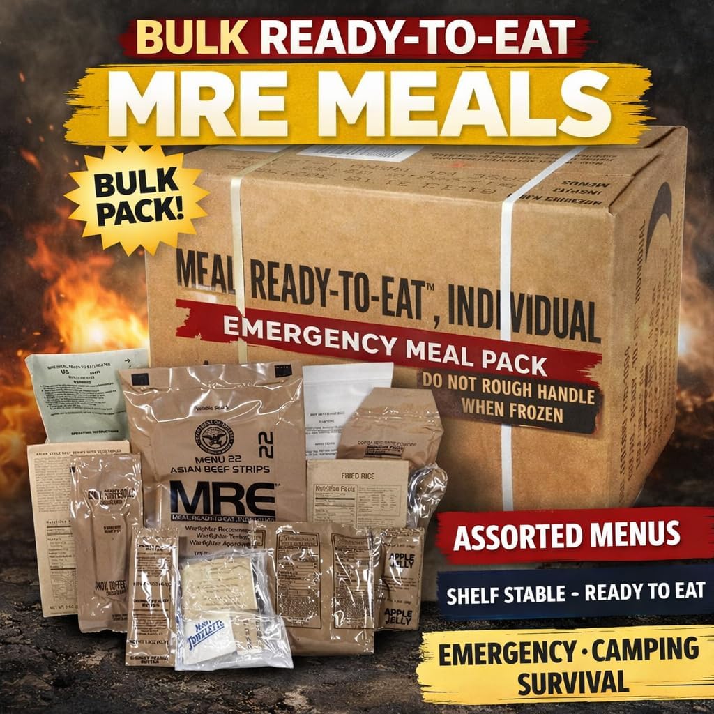 Survival Ready Meal – Authentic U.S. Military MRE