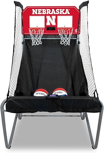 Miniatura 29 de Pop-A-Shot - Home Dual Shot with NCAA Graphics l Sensor Scoring l 16 Game Modes l 7 Balls l Foldable Storage l for All NCAA Fans