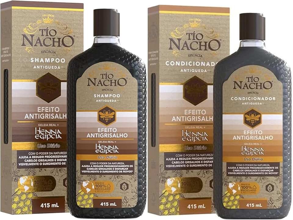 Kit Tio Nacho Shampoo & Condicionador Antigrisalho 415ml