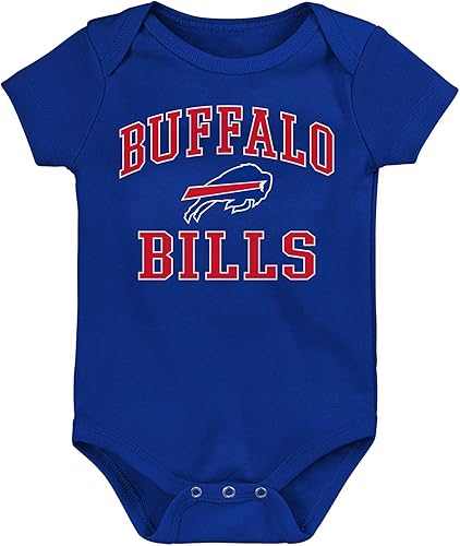 Outerstuff NFL - Enterizo clásico para recién nacidos y bebés de 0 a 24 meses, diseño de corazón y alma oficial del equipo oficial