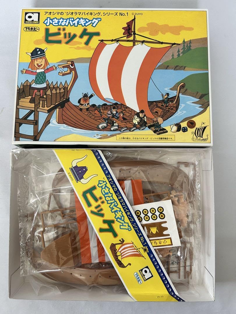 完全復刻版　小さなバイキングビッケ プラモデル Amazon | 小さなバイキングビッケ プラモデル | プラモデル 通販