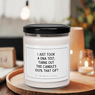 I Just Took a DNA Test Turns Out This Candles The Perfectt Gift for Baby Showers Newborn Decor Candle Favors Nursery Room and Baby Birthday, Scented Soy Candle, Home Decor Candle