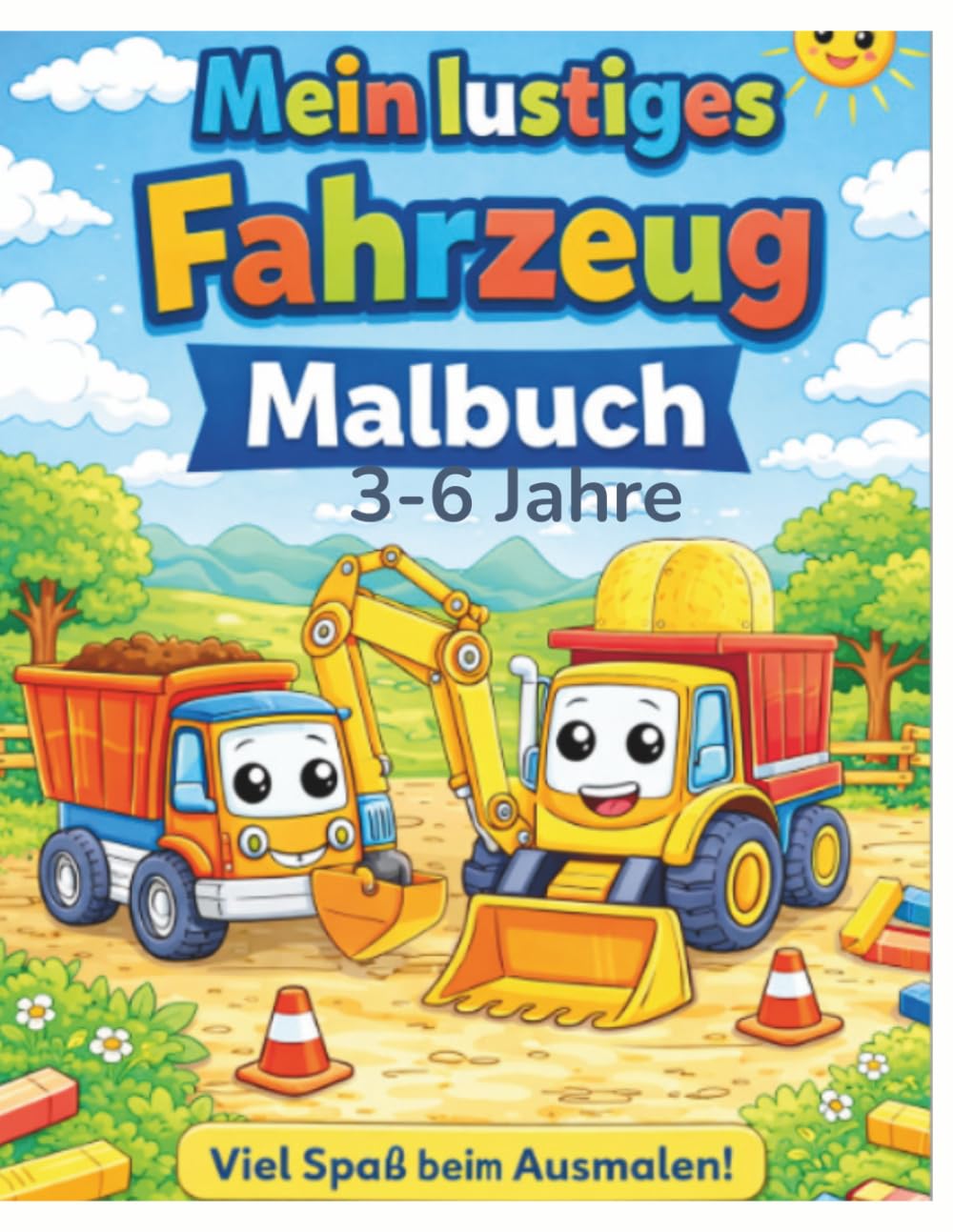 Mein Fahrzeug-Ausmalbuch