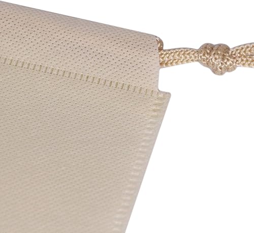 Miniatura 7 de Paquete de 10 bolsas grandes a prueba de polvo con cordón fundas grandes de tela no tejida bolsa de almacenamiento de cuerda para bolsos bolsos