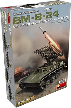 Amazon | ミニアート 1/35 ソ連軍 BM-8-24自走多連装ロケット