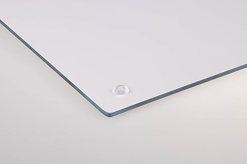 Miniatura 5 de Clever Chef - Juego de 4 tablas de cortar de vidrio de varios tamaños antideslizantes resistentes a las roturas duraderas resistentes a las manchas