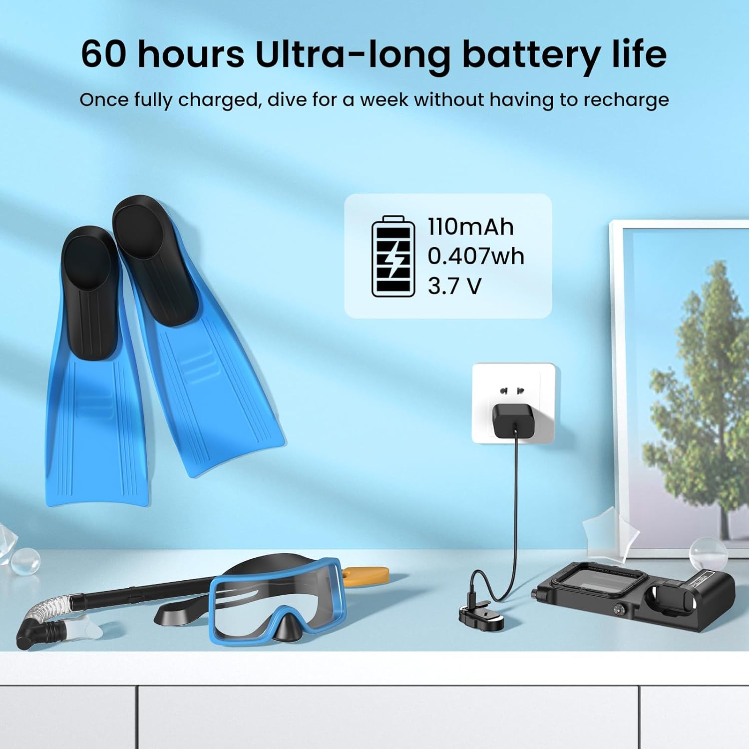 50FT / 15M Bluetooth Diving Phone Case, Lightweight Waterproof Case for Divers & Adventurers, Compatible with iPhone 16/15/14/13/12/11 Pro Max/XS/X & Samsung Galaxy (Black, 3rd Gen Pro)