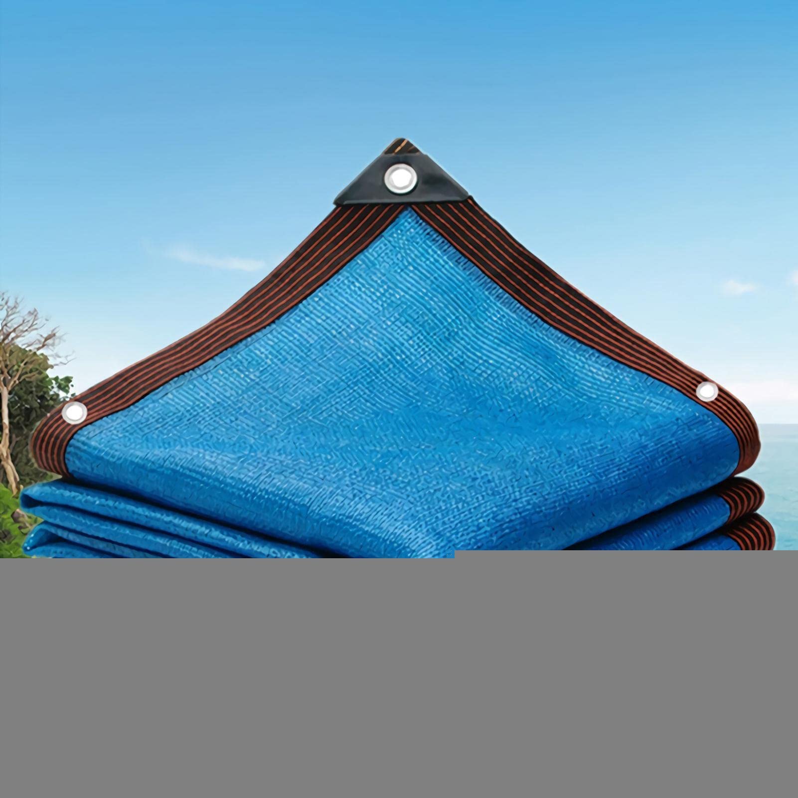 Shade Netting, 90-95% Shading Rate,Shade Net with Grommets,Shade Mesh Tarp Sunblock Bulk UV Resistant for Parking Shed Garden Greenhouse or Kennel,6x8m
