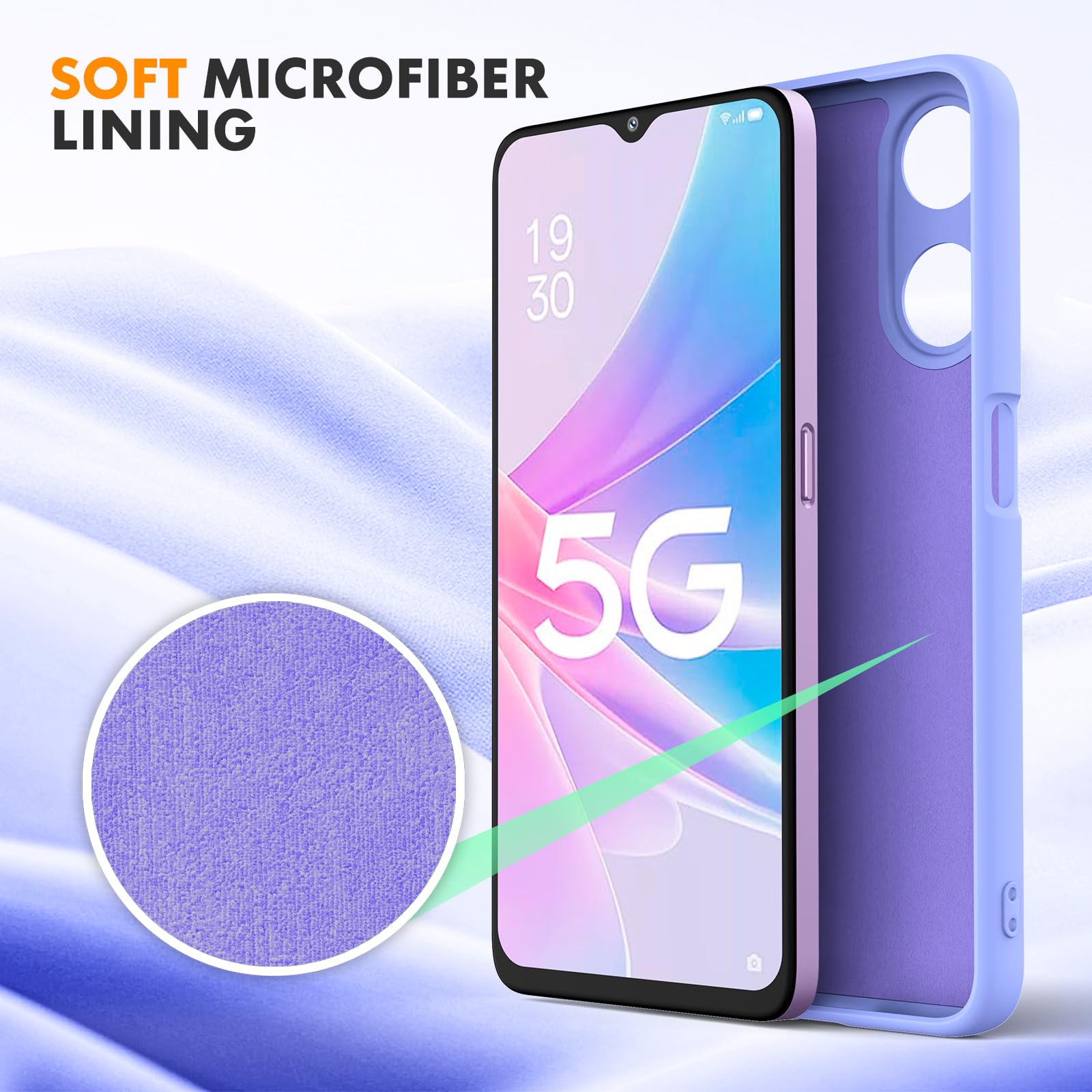 WOBURN TPU Sfumato Cover per Oppo A78 5G Case