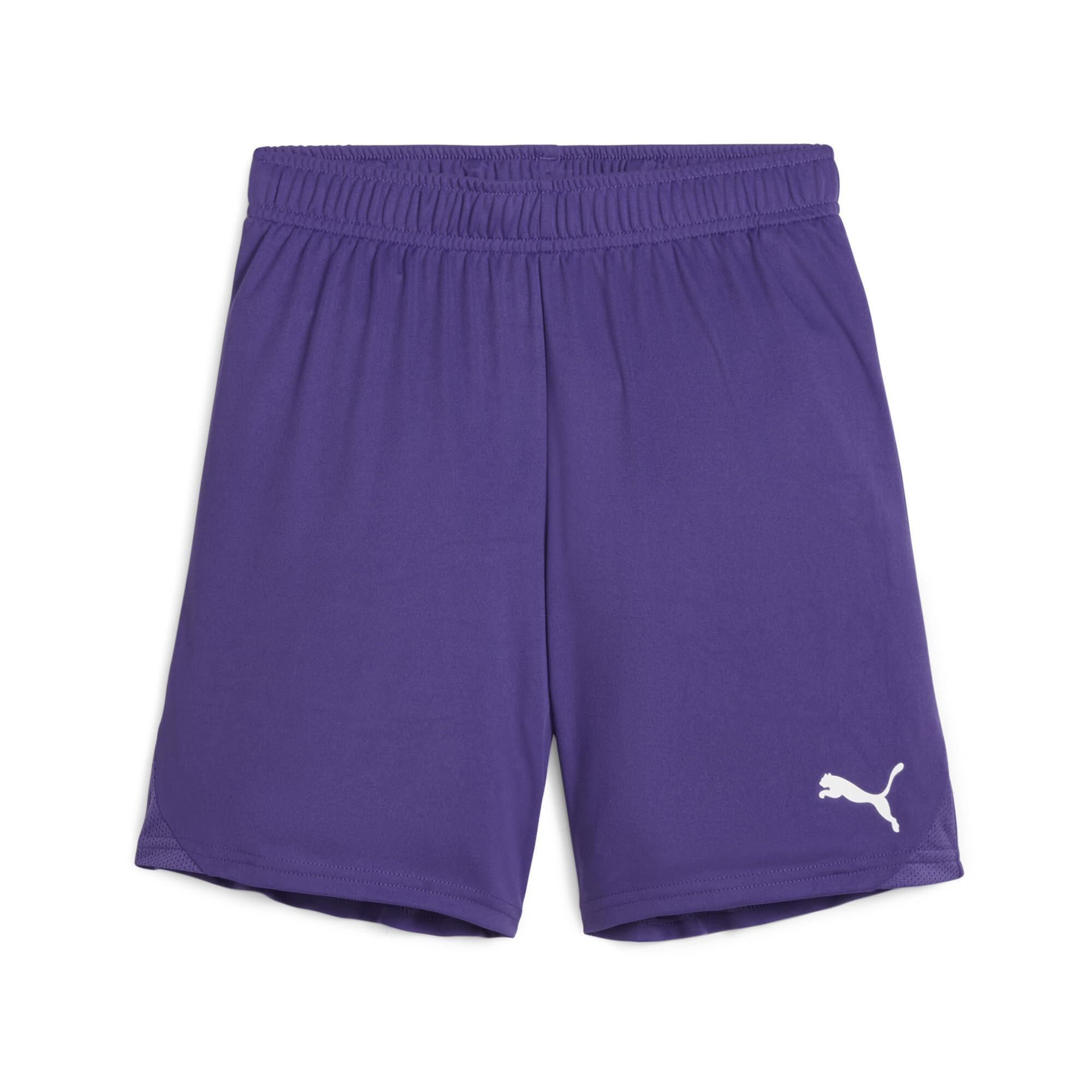 PUMA Unisex Teamgoal Jr Knitted Shorts, Team Violet-puma White, 152 EU