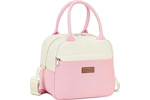 HOPROSE Insulated Lunch Bag for Women: Spacious and Leakproof Lunch Tote for...