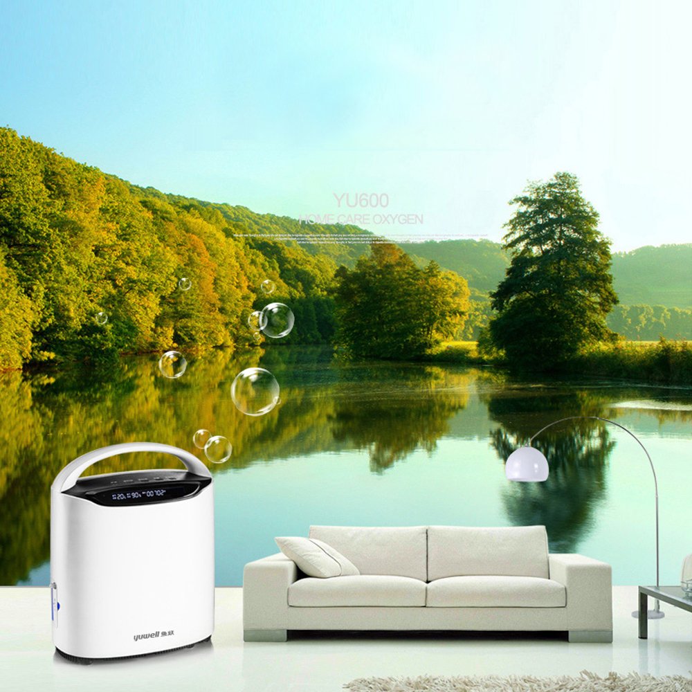 Buy yuwell YU600 Portable Oxygen Concentrator Generator, Home Oxygen