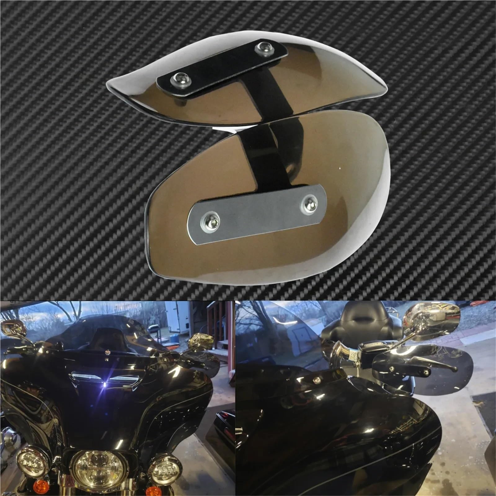 Ochraniacze dłoni Pasuje do motocykla Harley Touring Sportster XL883 1 para uchwyt osłona dłoni przed zimnem deflektor wiatrowy tarcza