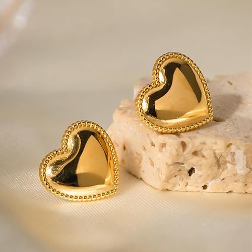 Miniatura 6 de Aretes de aro de oro para mujer, chapados en oro de 14 quilates, aretes colgantes de turquesa con cierre de palanca, hipoalergénicos, a la moda,