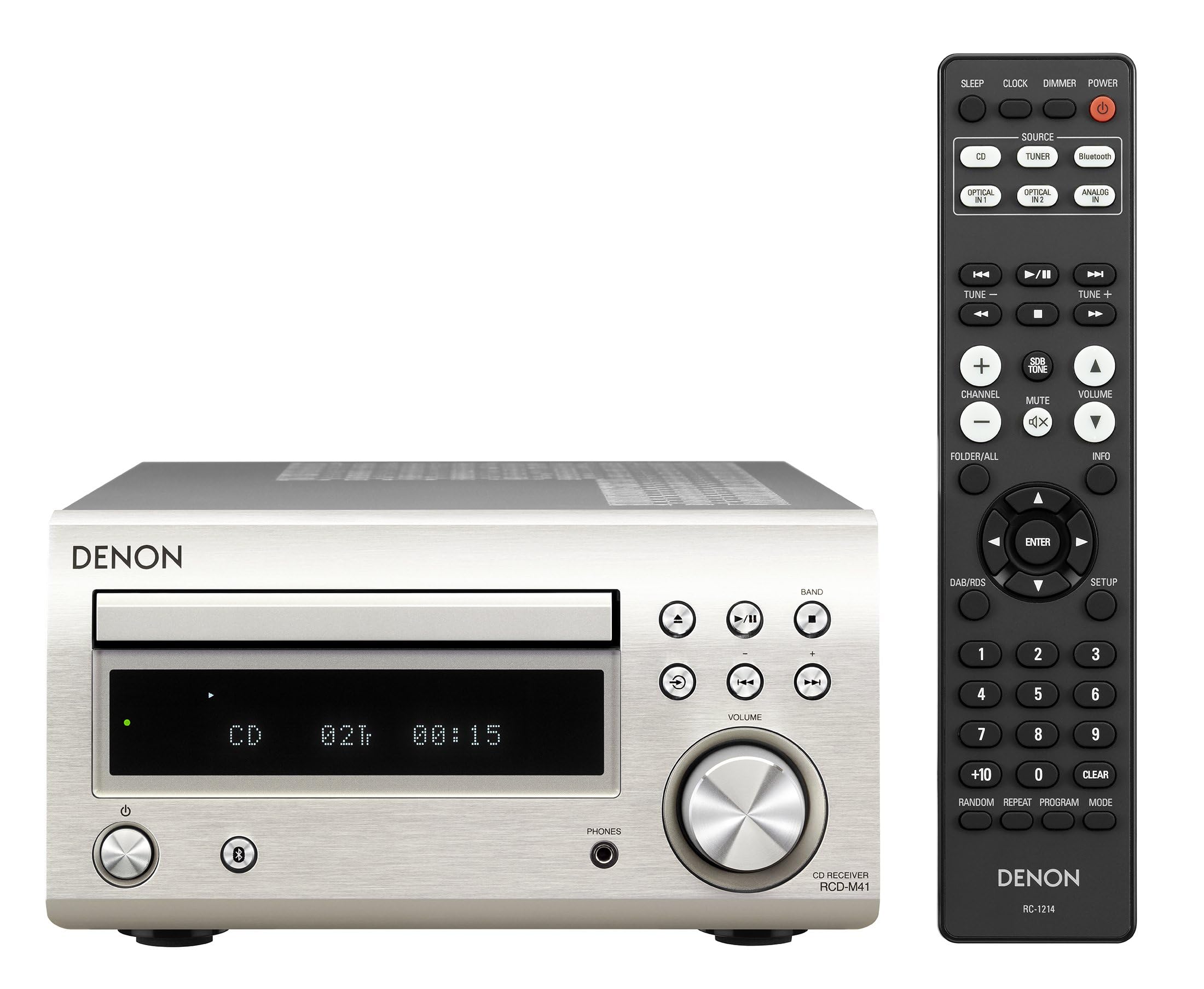 デノン Denon RCD-M41 ワイドFMチューナー　Bluetooth Amazon.co.jp: デノン Denon RCD-M41 ワイドFM AM/FMラジオチューナー