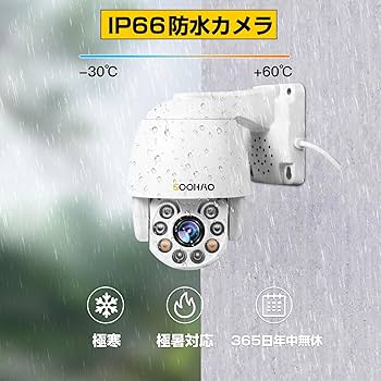 Amazon.co.jp: 2025年版800万画素 SOOHAO 増設用 4K超 光学5倍ズーム