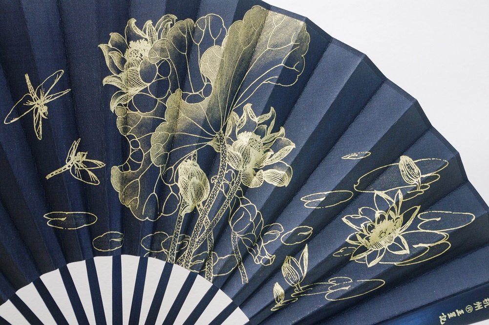 Amazon | 王星記 30CM仿乌木骨 工芸扇 精緻日用 文化プレゼン 「箱入り