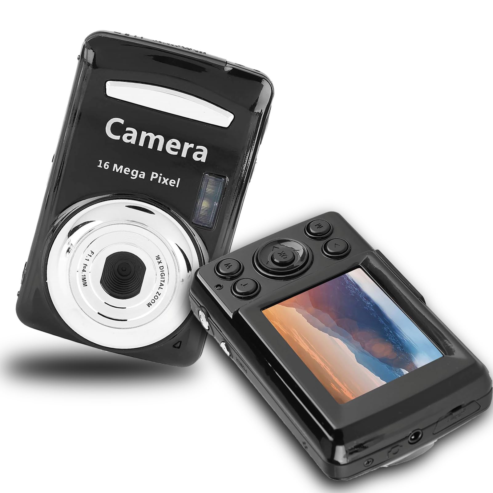 Appareil Photo Numérique,Fhd 1080P Autofocus 16Mp Caméra