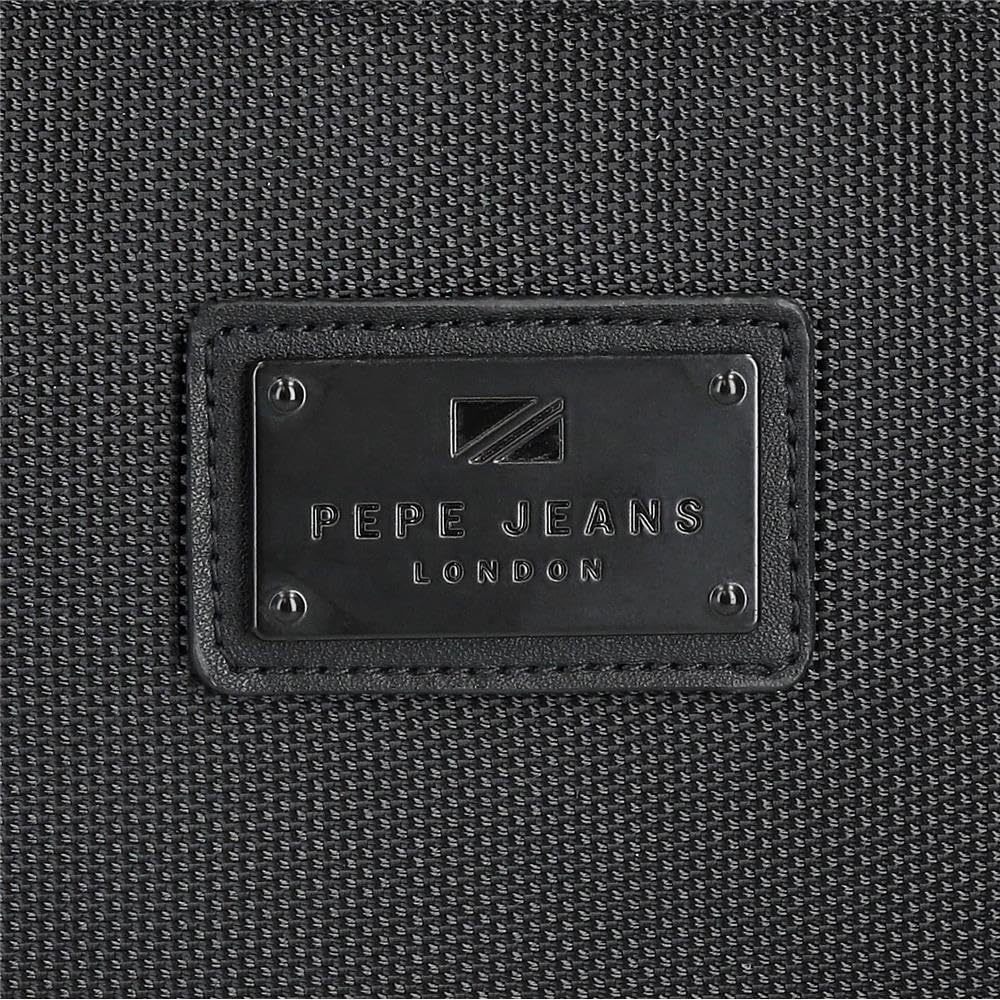 Pepe Jeans Blackmore, bandolera, riñonera, carterón, fabricada en poliéster y detalles en piel sintética, Tejido acabado repelente al agua. De Joumma Bags
