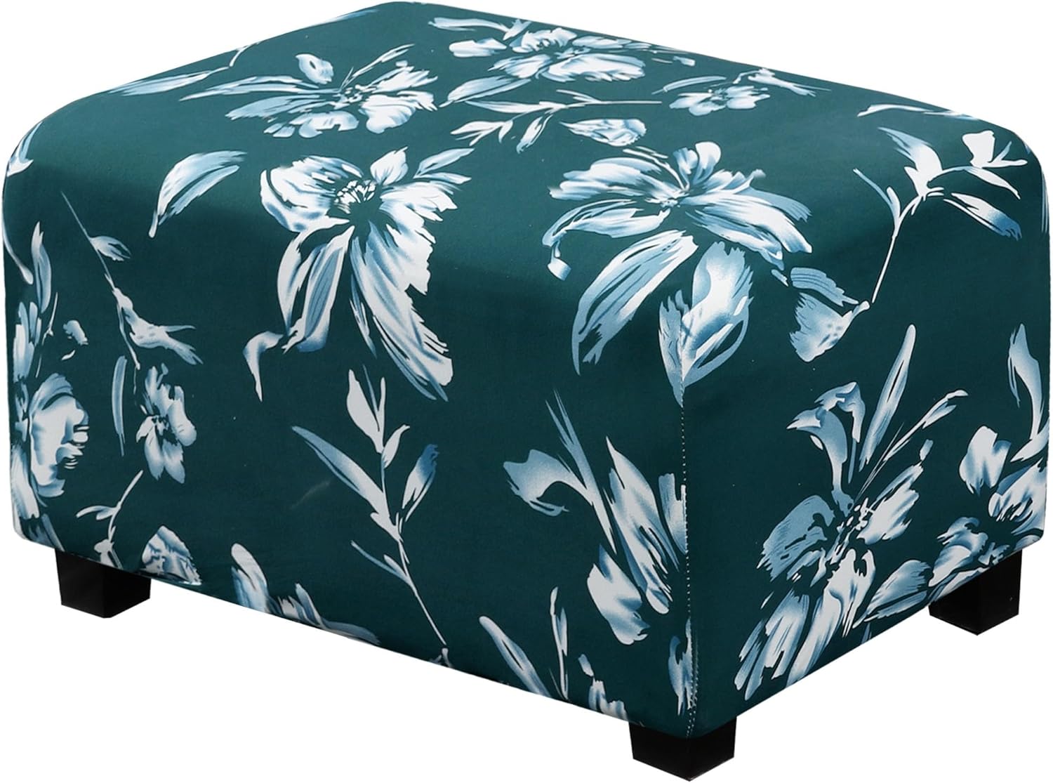 YYHSND Ottomans Cover Rectangle Stretch Printed Ottomans