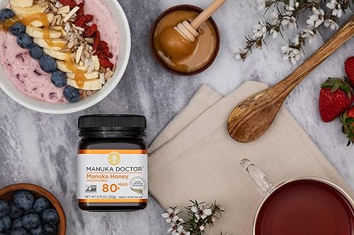 Miniatura 4 de MANUKA DOCTOR - Manuka Honey MGO 80+ Multifloral & MGO 525+ Paquete monofloral Valor, 100% pura miel de Nueva Zelanda. Certificado. Garantizado.
