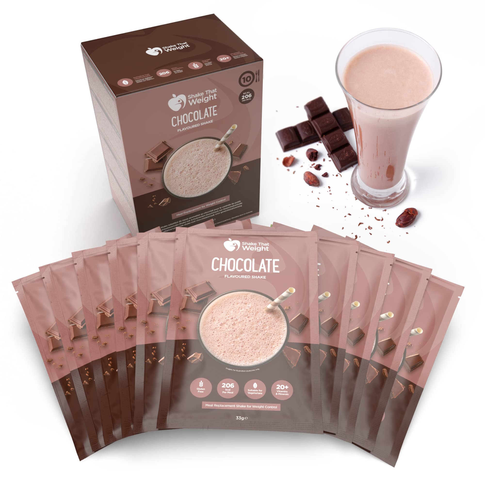 Buy Shake That Weight 10x Diet Shakes Chocolate Meal Replacement