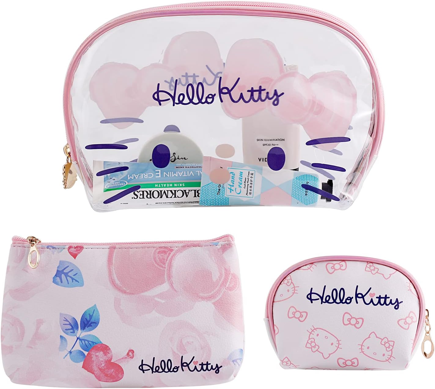 Cosmetic Big Makeup Bag Cosmetic Bag Travel Suitcase Cat Cosmetic Bag Ladies Gift Mother's Day Girlfriend Birthday Gift