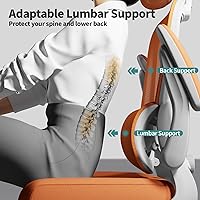 Vista 6 de TRALT Office Chair Ergonomic Desk Chair, 330 LBS Home Mesh Office Desk Chairs with Wheels, Comfortable Gaming Chair, High Back Office Chair for Long