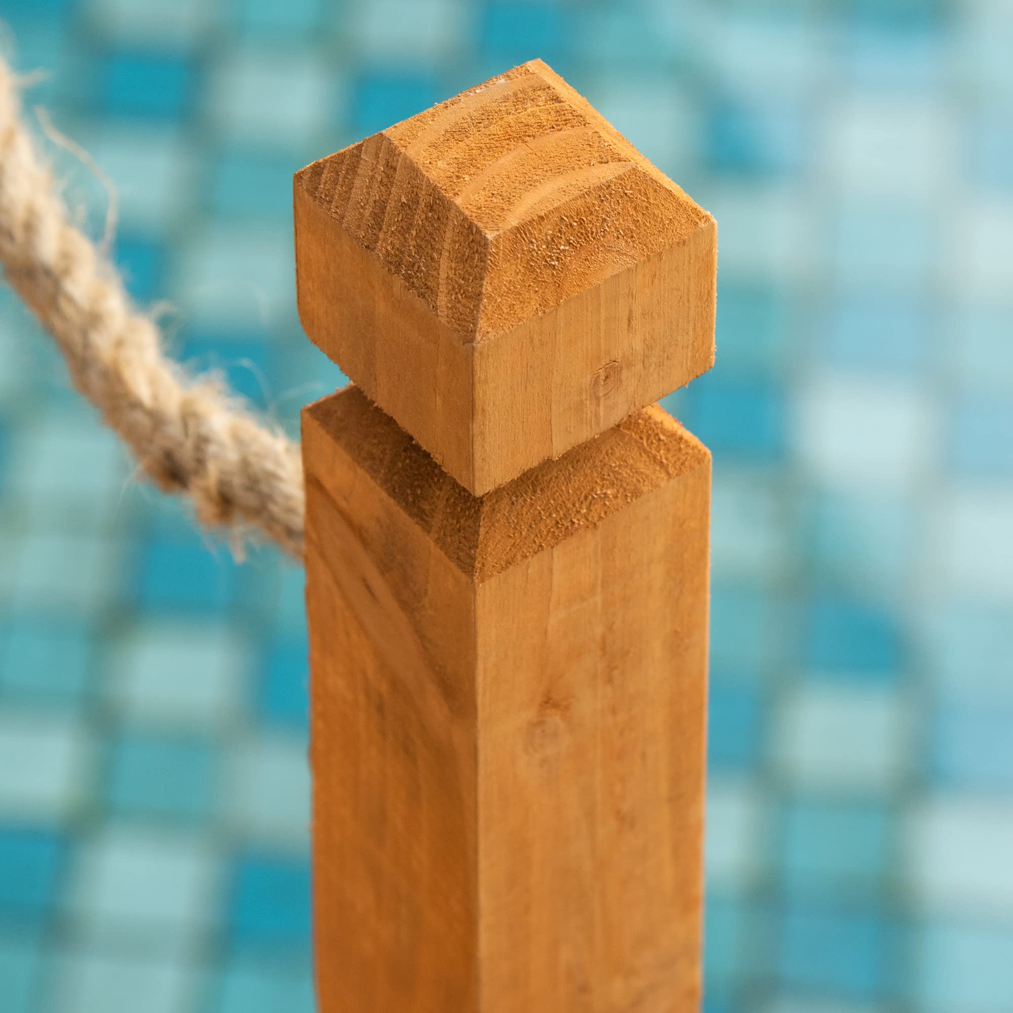 Outsunny Puente de Jardín - Puente de Cuenca - Pasarela de Madera con Barandilla - Decoración del Jardín - Dom. 121 x 57,5 x 59 cm. Madera de árbol pre-engrasada