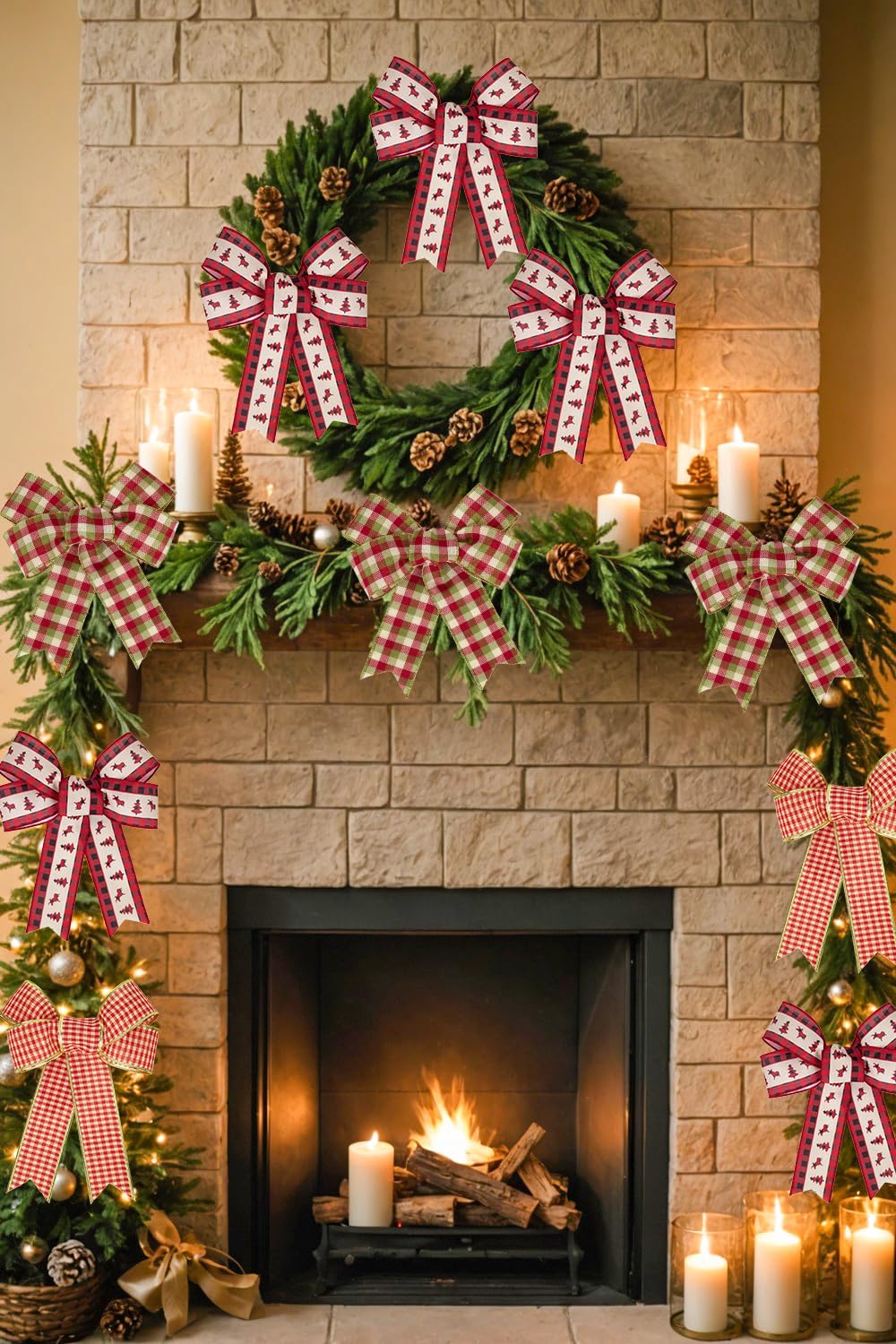 Oairse Set 6 Nastri Pasquali - 30 Metri Totali, Larghezza 6.3 Cm, Con Coniglietti E Motivi Primaverili - Foto 2