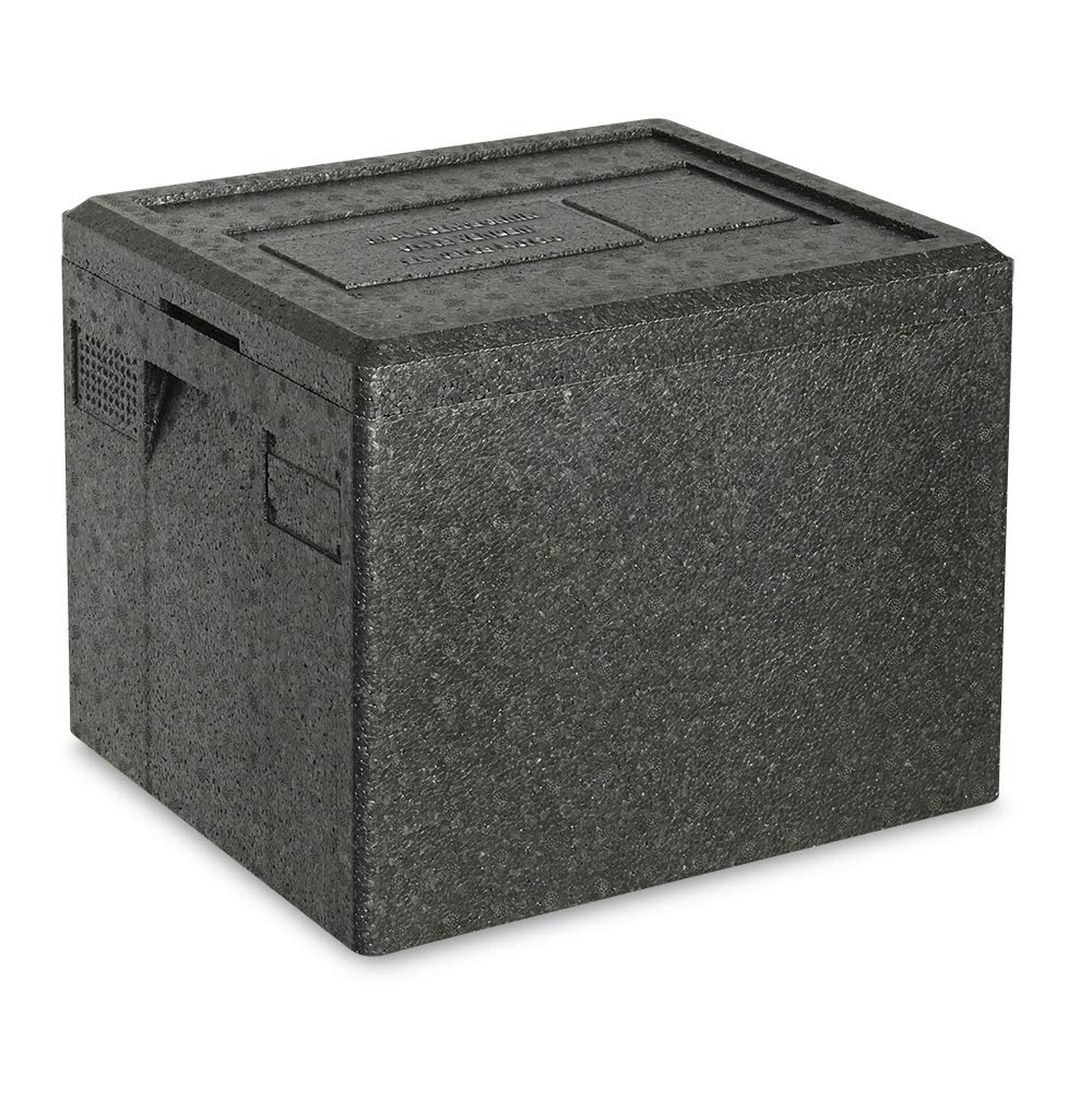 BRB Thermobox GN1/2 mit Deckel, LxBxH 390x330x315 mm, Inhalt 23 Liter, Gewicht 0,65 kg, anthrazit