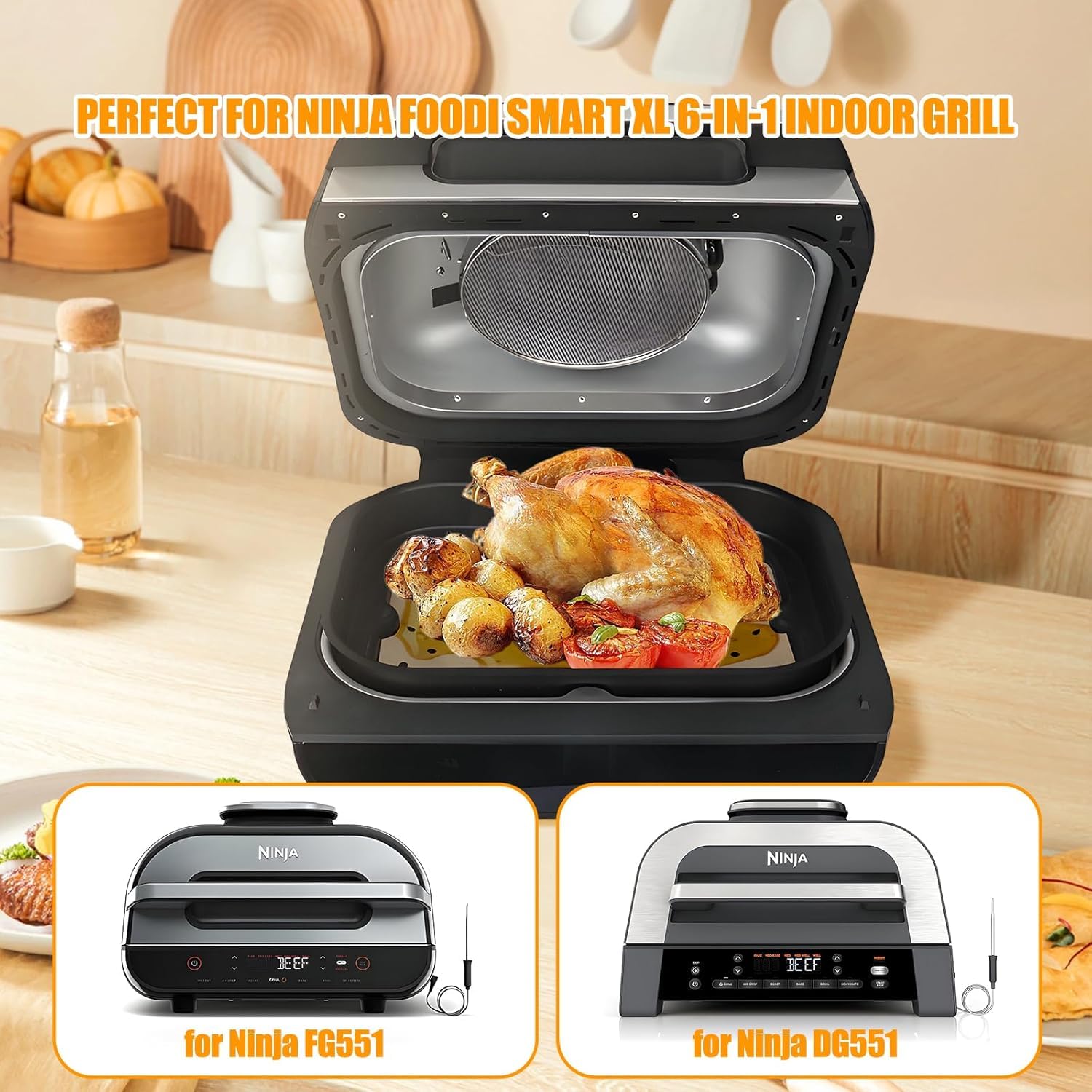Amazon.com : Grill Cooking Pot and Combo Crisper Basket for Ninja
