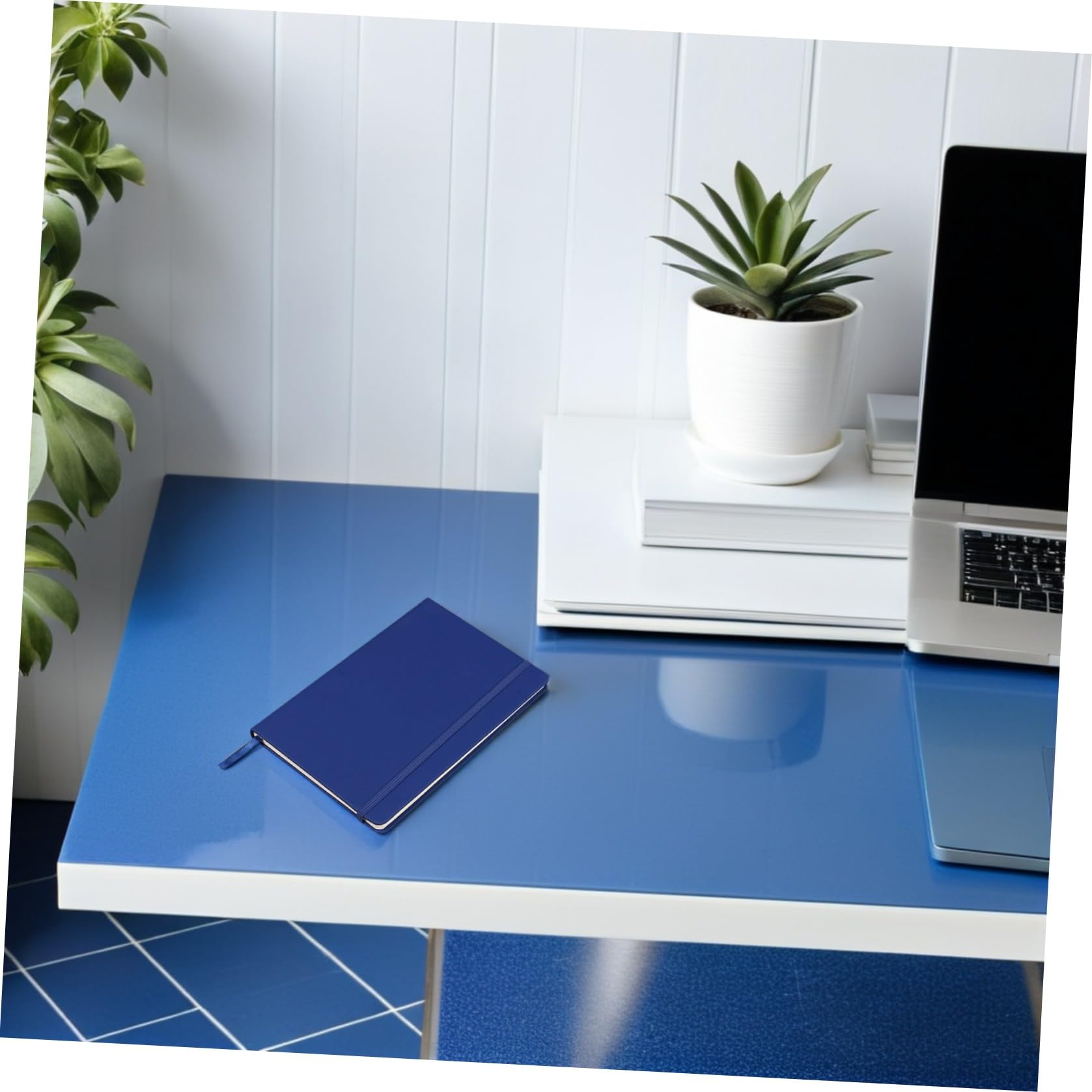 Set 7 Pezzi Quaderni A6 Portatili con Copertina in Pu e Cinturino Elastico, Carta a Righe Antitrabocco per Scuola e Riunioni, Quaderni Piccoli per Appunti