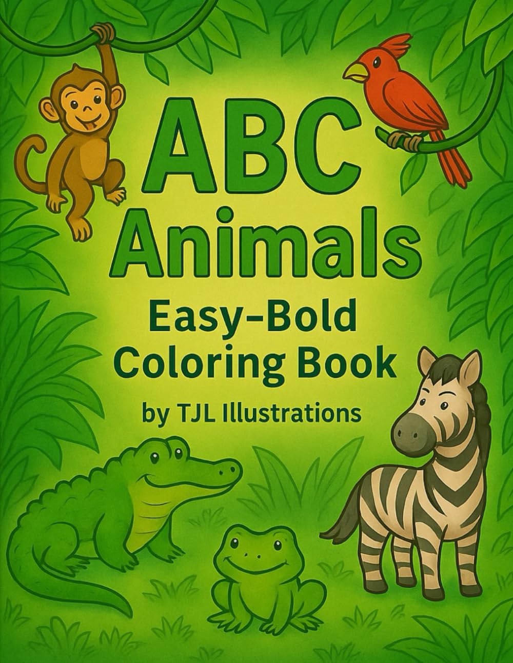 ABC - Animal Coloring Book