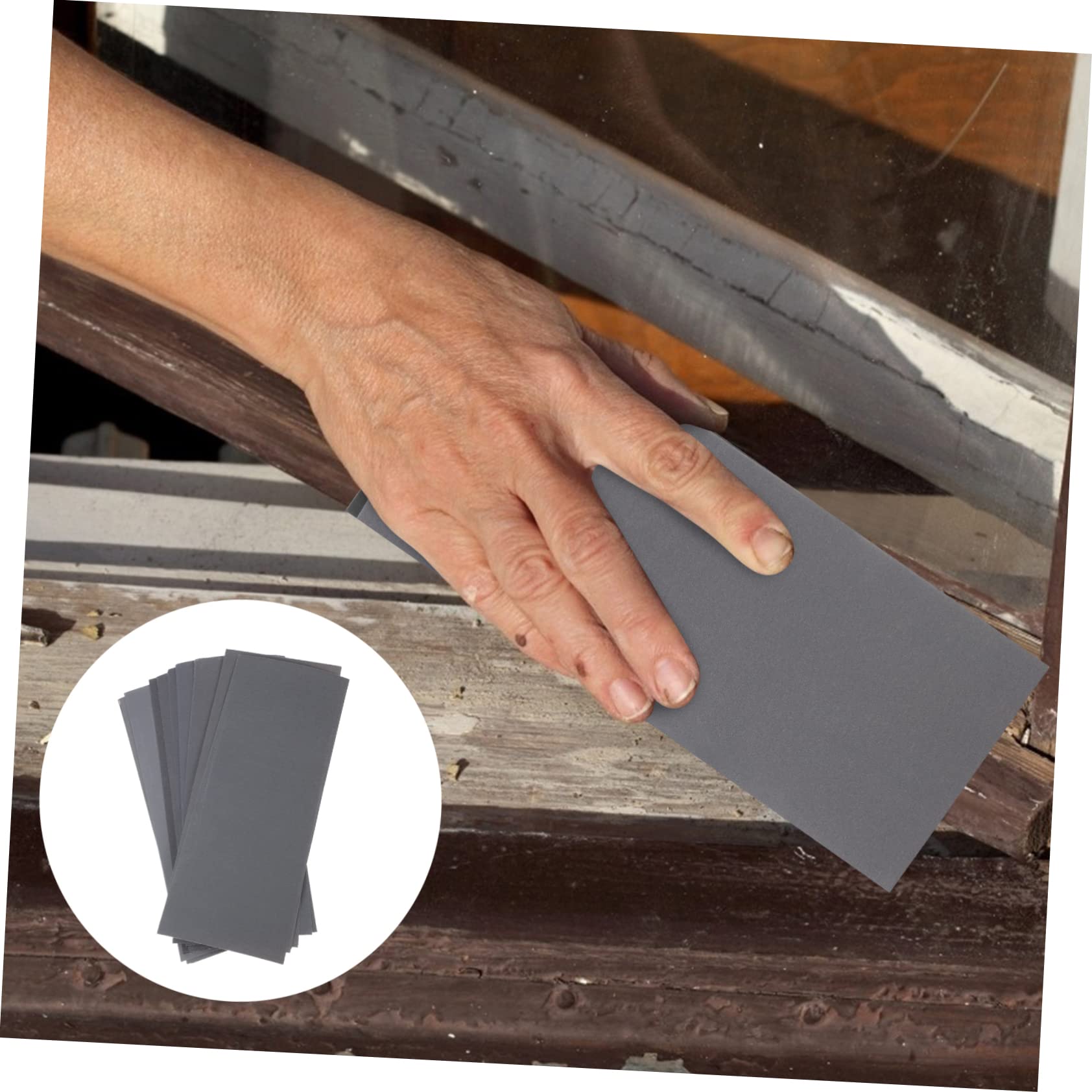 36 Feuilles papier de verre ponçage grincer des lettres performance du grain polissage ultra amélioration sec Sable Assortiment de papiers abrasifs humides et secs