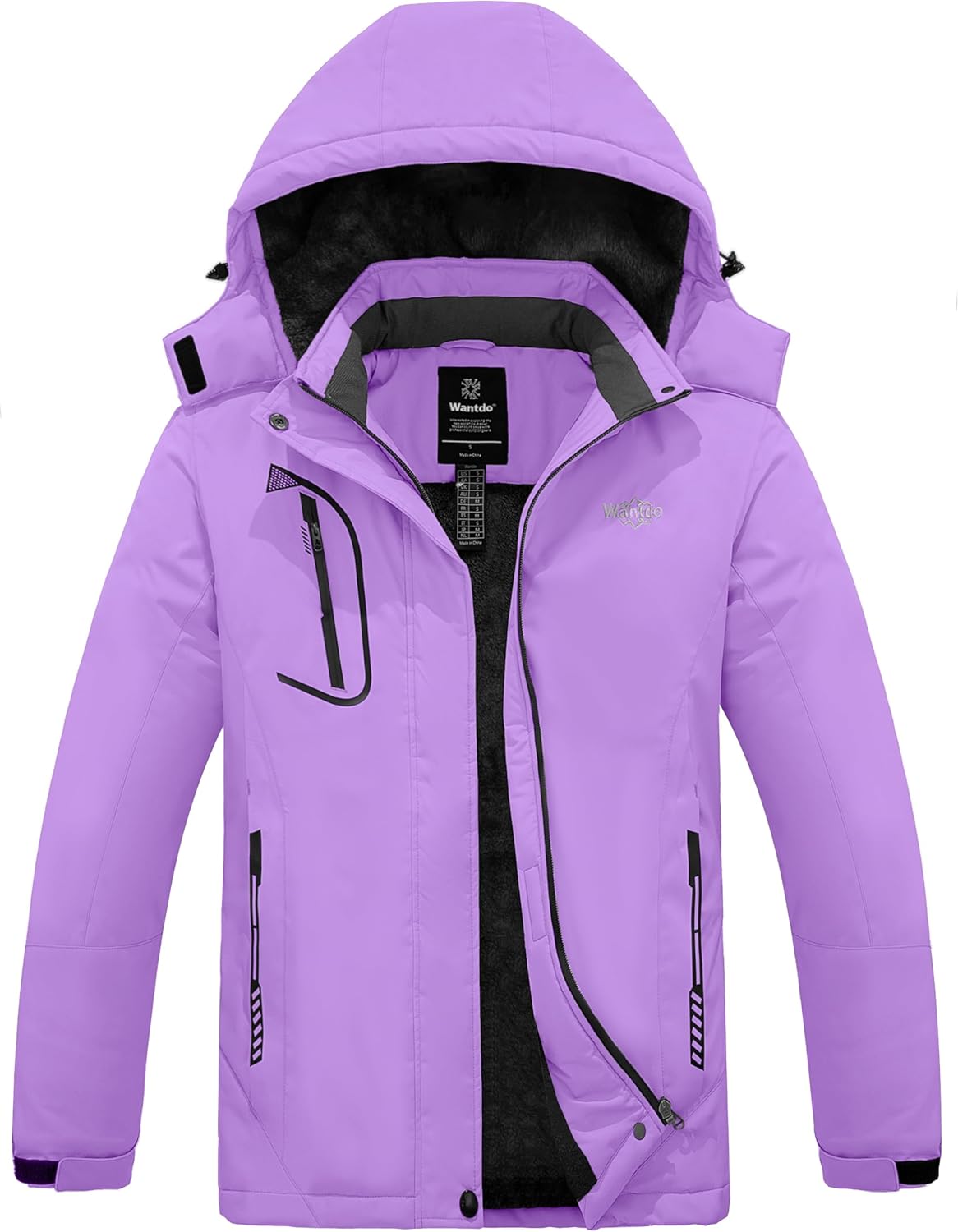 Women’s Waterproof Ski Jacket: Warm, Windproof, Hooded Winter Coat Women’s Waterproof Ski Jacket: Warm, Windproof, Hooded Winter Coat
