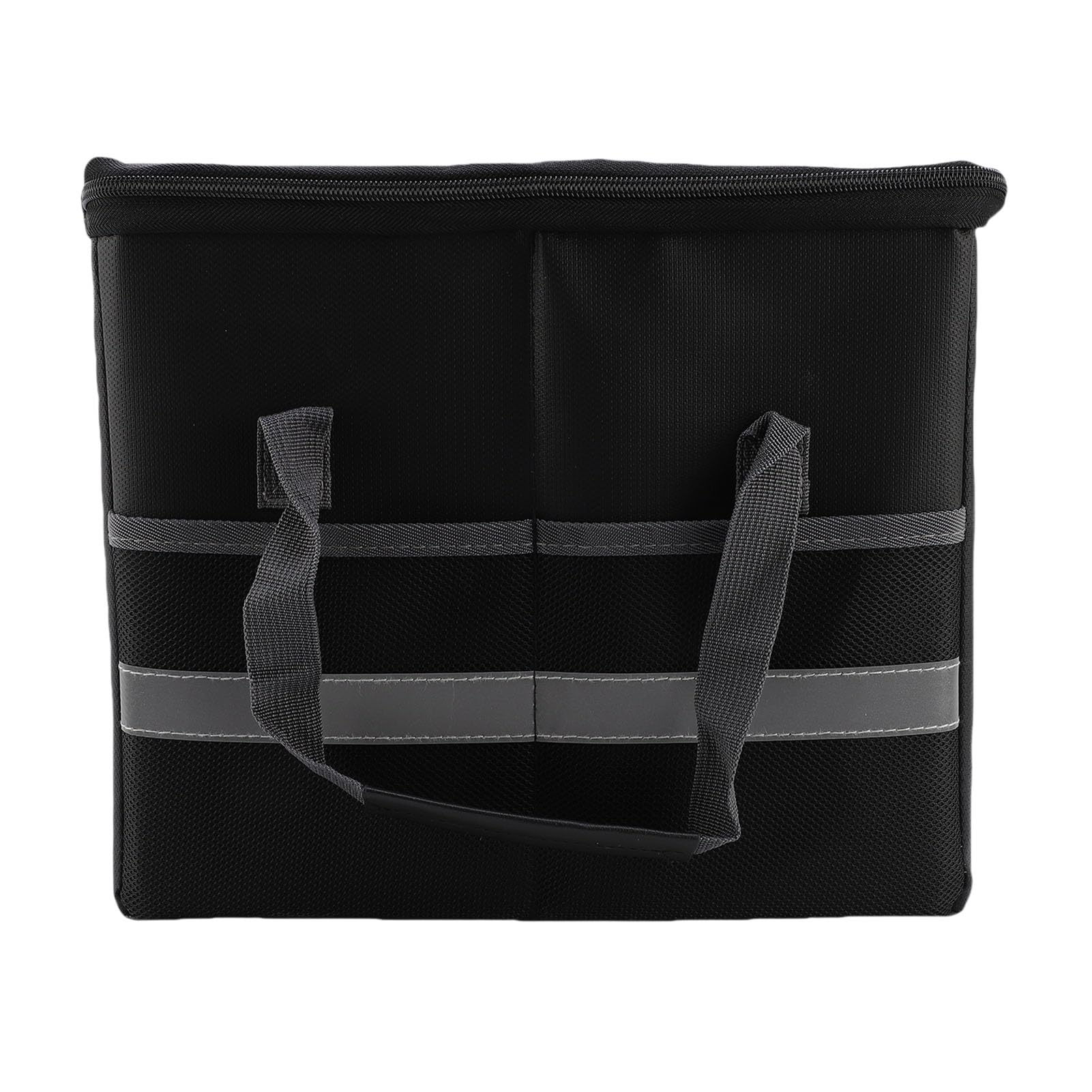Borsa Portadocumenti Ignifuga, Scatola Portadocumenti Ignifuga con Serratura, Strisce Riflettenti Antistatiche, Organizer Portatile per Lettere, Documenti Legali, Foto, Oggetti di Valore