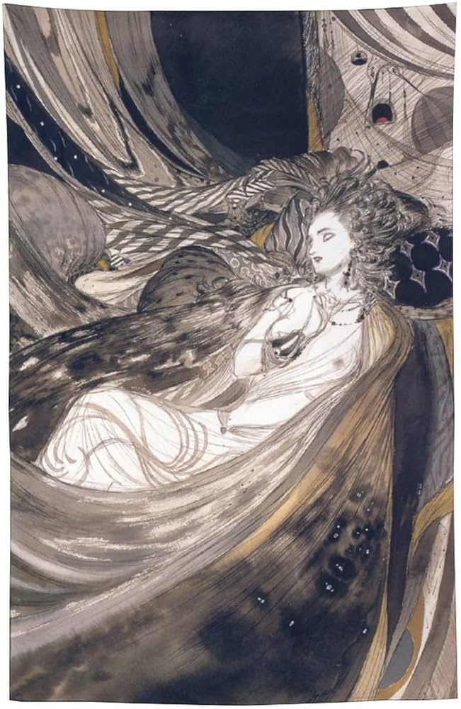 Yoshitaka Amano Artist Japan Poster Opere d'arte Cool Art Painting