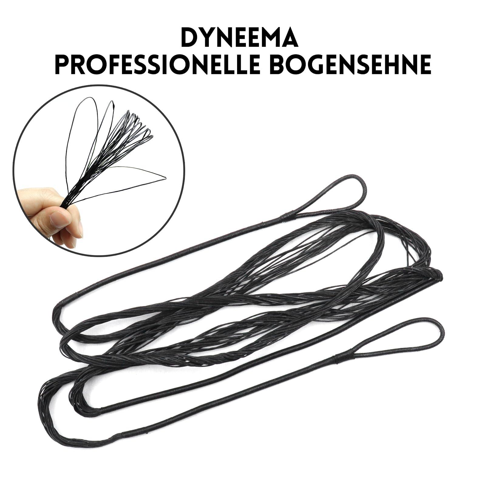 Black Hunter Traditioneller Langbogen 60 Zoll Takedown Langbogen 20-60 LBS Langbogen Erwachsener Rechtshänder Für Anfänger Auf Die Jagd
