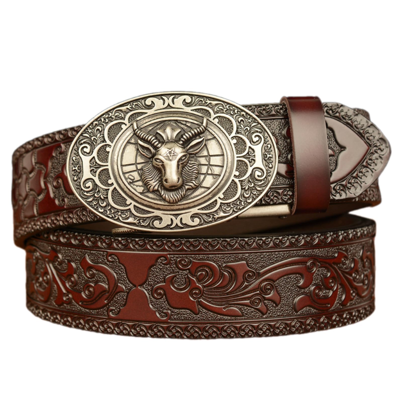 Ceinture extensible en cuir pour jeans