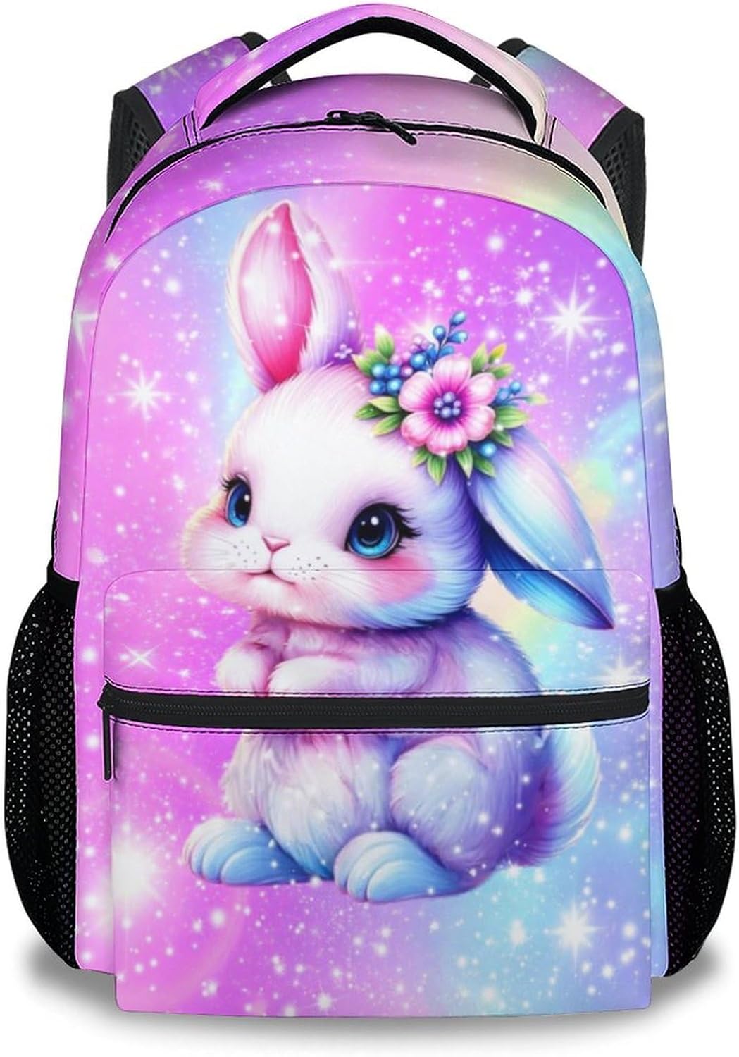 Axolotl Backpack for Girls, 17 Inch Kids Backpacks for Preschool, Cute Pink Large Capacity Toddler Bookbag for Kindergarten