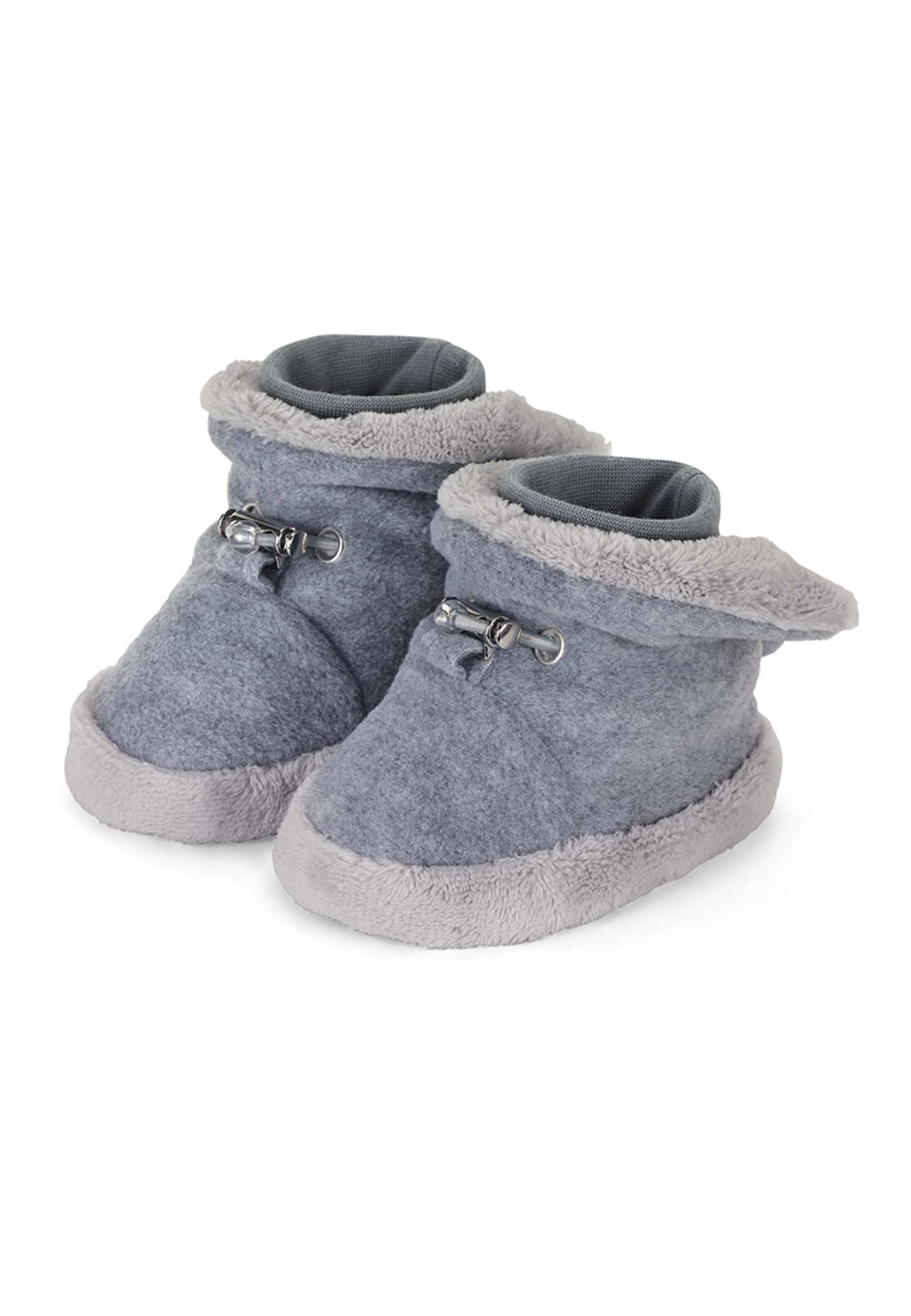 Sterntaler Baby-Schuh Boots, Grey (Silber Mel. 542), 2 UK