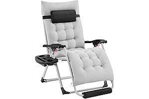 Yaheetech Zero Gravity, the Portable Recliner With Endless Comfort