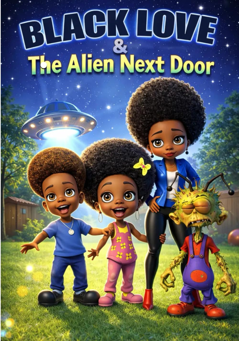 BLACK LOVE & The Alien Next Door.
