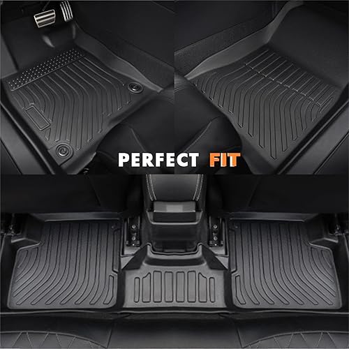 Miniatura 5 de Alfombrillas de goma TPE para todo tipo de clima, compatibles con GX460 2014, 2016, 2017, 2018, 2019, 2020, 2021, 2022, GX460 2014-2023, 4Runner,