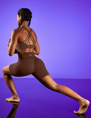 Miniatura 5 de IUGA Sujetadores deportivos para mujer, de alto soporte, busto grande, de alto impacto, sujetadores deportivos con tirantes acolchados