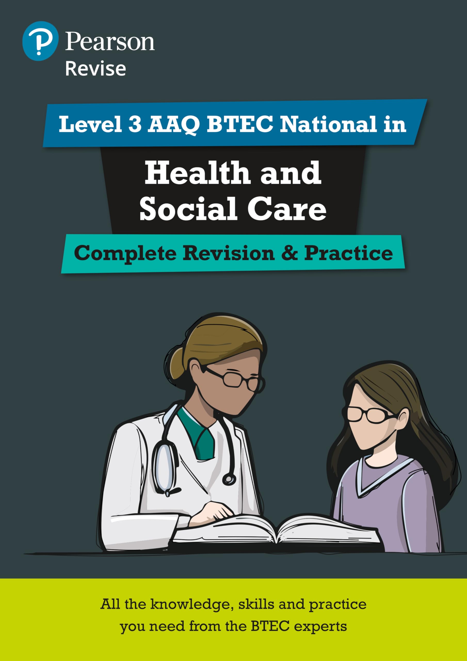 Pearson Revise Level 3 AAQ BTEC National in Health and Social... - 9781292491998