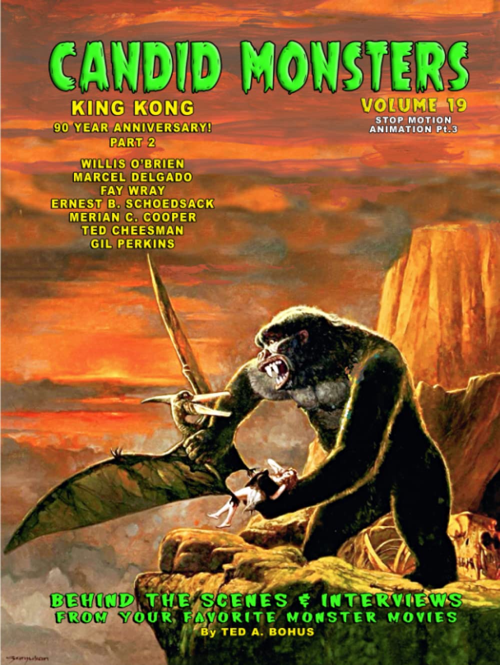 Stop-Motion Animation King Kong Candid Monsters 19 guide technique