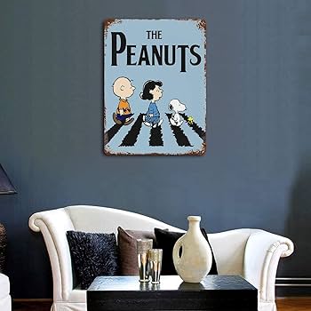 Amazon.co.jp: ブリキ看板 スヌーピー 壁飾り レトロアート さび風